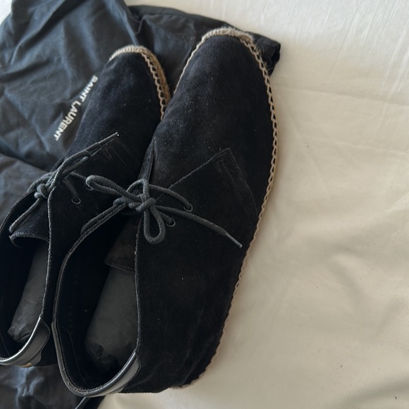 Saint Laurent ankle boots espadrilles for men in Suede. Size 43. US10 - Picture 2 of 5